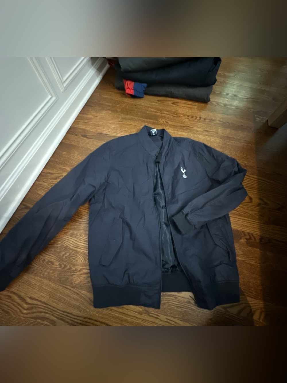 Tottenham Hotspur Navy Bomber Jacket